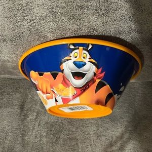 Kellogg’s Frosted Flakes Tony the Tiger bowl